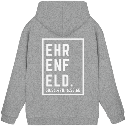 Ehrenfeld Koordinaten (großer Druck auf dem Rücken) - Basic Unisex Hoodie