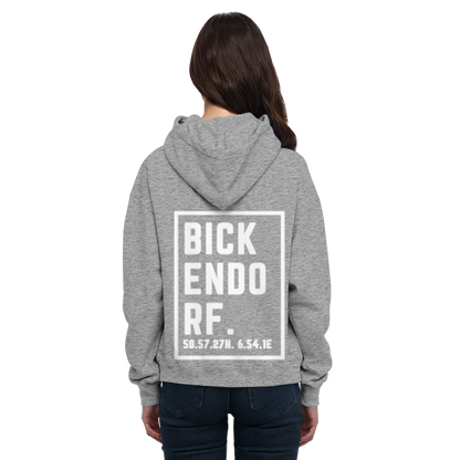 Bickendorf Koordinaten (großer Druck auf dem Rücken) - Basic Unisex Hoodie