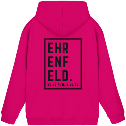 Ehrenfeld Koordinaten (großer Druck auf dem Rücken) - Basic Unisex Hoodie