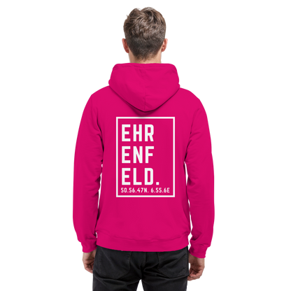 Ehrenfeld Koordinaten (großer Druck auf dem Rücken) - Basic Unisex Hoodie