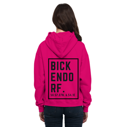 Bickendorf Koordinaten (großer Druck auf dem Rücken) - Basic Unisex Hoodie