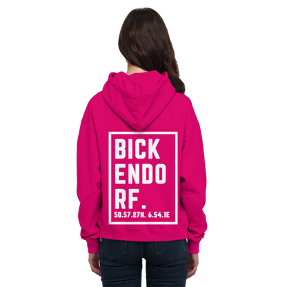 Bickendorf Koordinaten (großer Druck auf dem Rücken) - Basic Unisex Hoodie