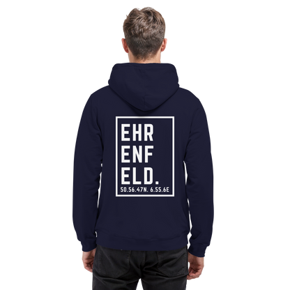 Ehrenfeld Koordinaten (großer Druck auf dem Rücken) - Basic Unisex Hoodie