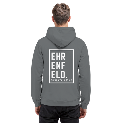 Ehrenfeld Koordinaten (großer Druck auf dem Rücken) - Basic Unisex Hoodie