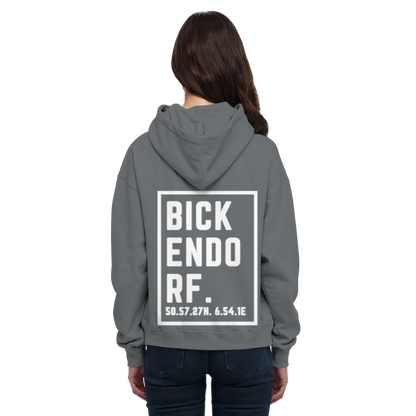 Bickendorf Koordinaten (großer Druck auf dem Rücken) - Basic Unisex Hoodie