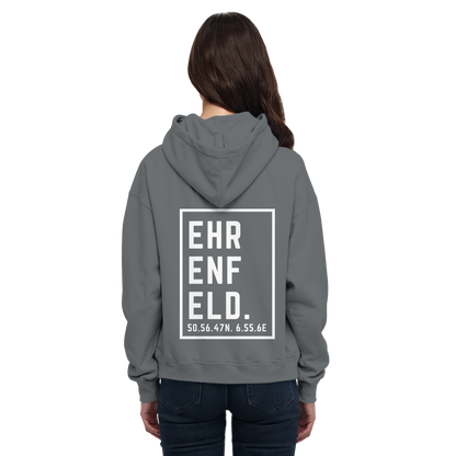 Ehrenfeld Koordinaten (großer Druck auf dem Rücken) - Basic Unisex Hoodie
