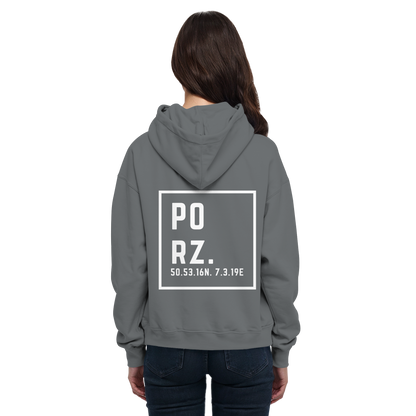 Porz Koordinaten (großer Druck Rücken) - Basic Unisex Hoodie