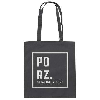 Porz Koordinaten (Druck)  - Baumwolltasche