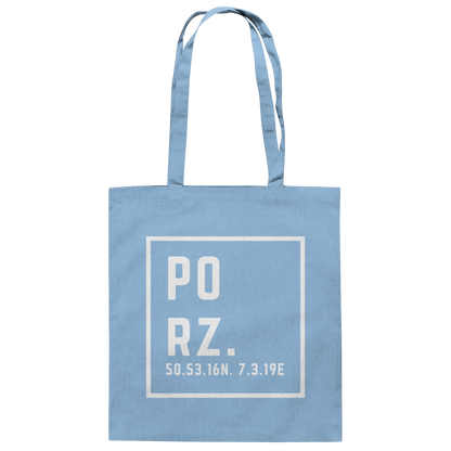 Porz Koordinaten (Druck)  - Baumwolltasche