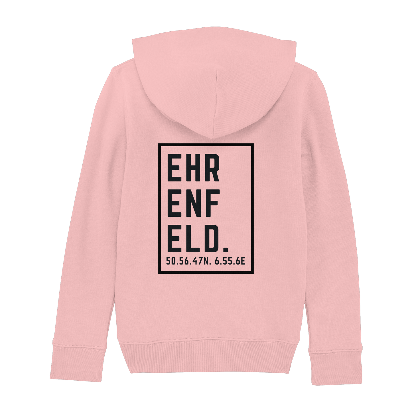 Ehrenfeld Koordinaten (großer Druck auf dem Rücken) - Kids Basic Hoodie