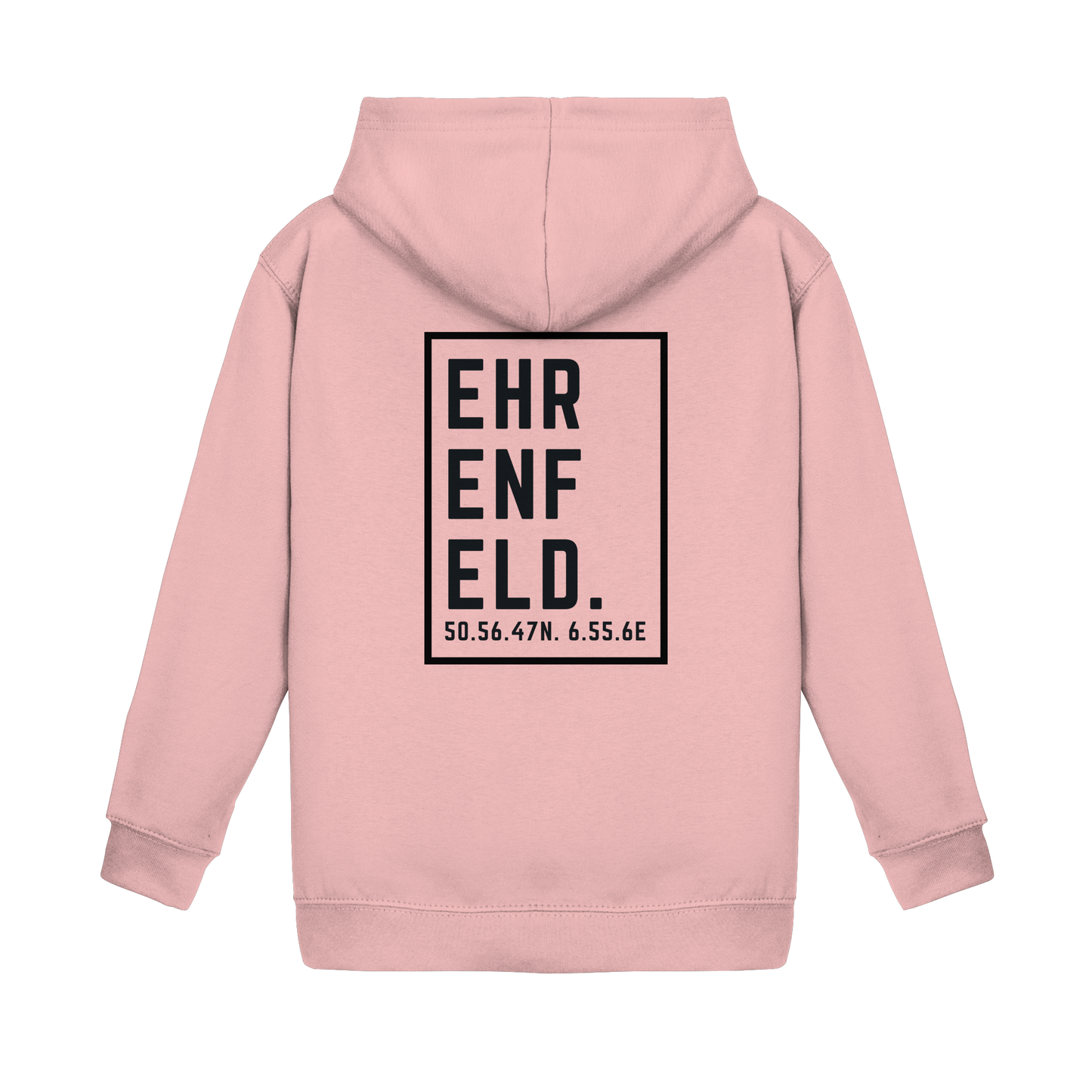 Ehrenfeld Koordinaten (großer Druck auf dem Rücken) - Kids Basic Hoodie