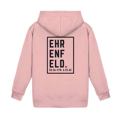 Ehrenfeld Koordinaten (großer Druck auf dem Rücken) - Kids Basic Hoodie