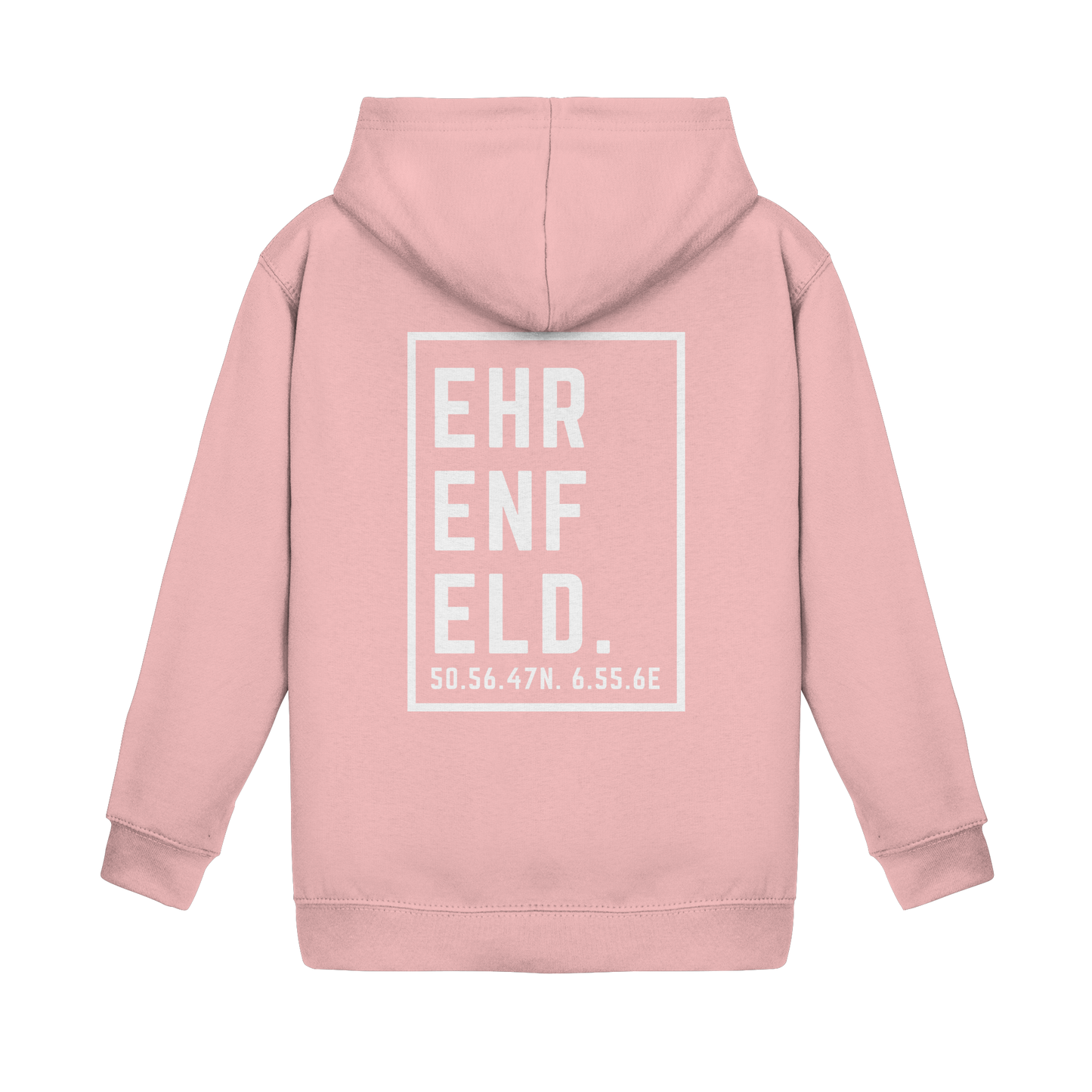 Ehrenfeld Koordinaten (großer Druck auf dem Rücken) - Kids Basic Hoodie