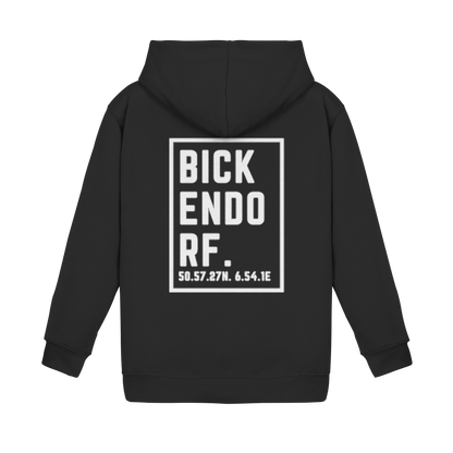 Bickendorf Koordinaten (großer Druck auf dem Rücken) - Kids Basic Hoodie