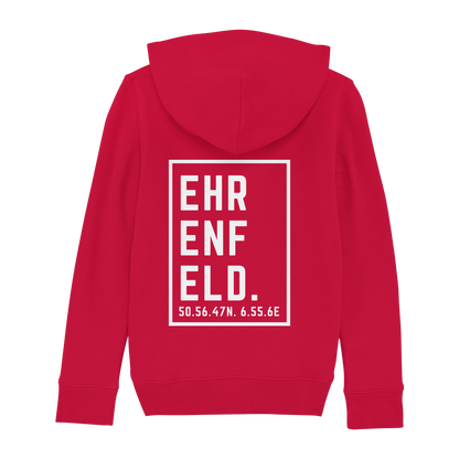 Ehrenfeld Koordinaten (großer Druck auf dem Rücken) - Kids Basic Hoodie