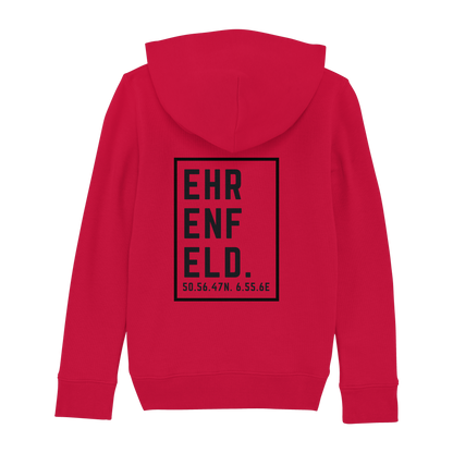 Ehrenfeld Koordinaten (großer Druck auf dem Rücken) - Kids Basic Hoodie