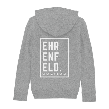 Ehrenfeld Koordinaten (großer Druck auf dem Rücken) - Kids Basic Hoodie