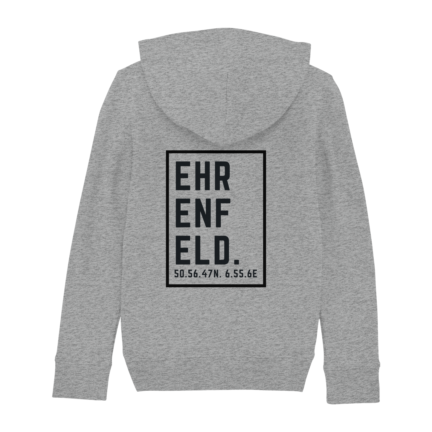 Ehrenfeld Koordinaten (großer Druck auf dem Rücken) - Kids Basic Hoodie