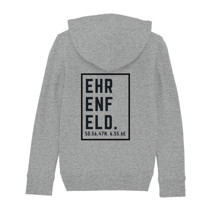 Ehrenfeld Koordinaten (großer Druck auf dem Rücken) - Kids Basic Hoodie