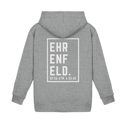 Ehrenfeld Koordinaten (großer Druck auf dem Rücken) - Kids Basic Hoodie