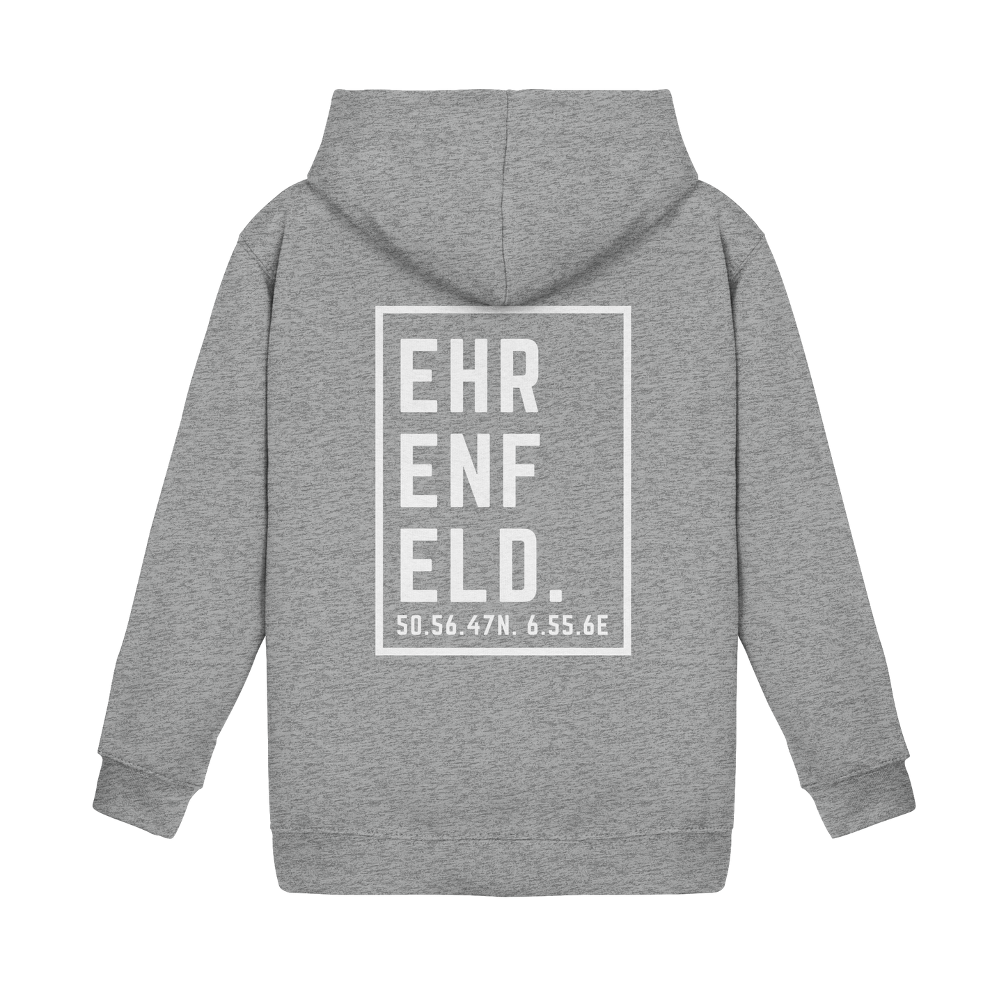Ehrenfeld Koordinaten (großer Druck auf dem Rücken) - Kids Basic Hoodie
