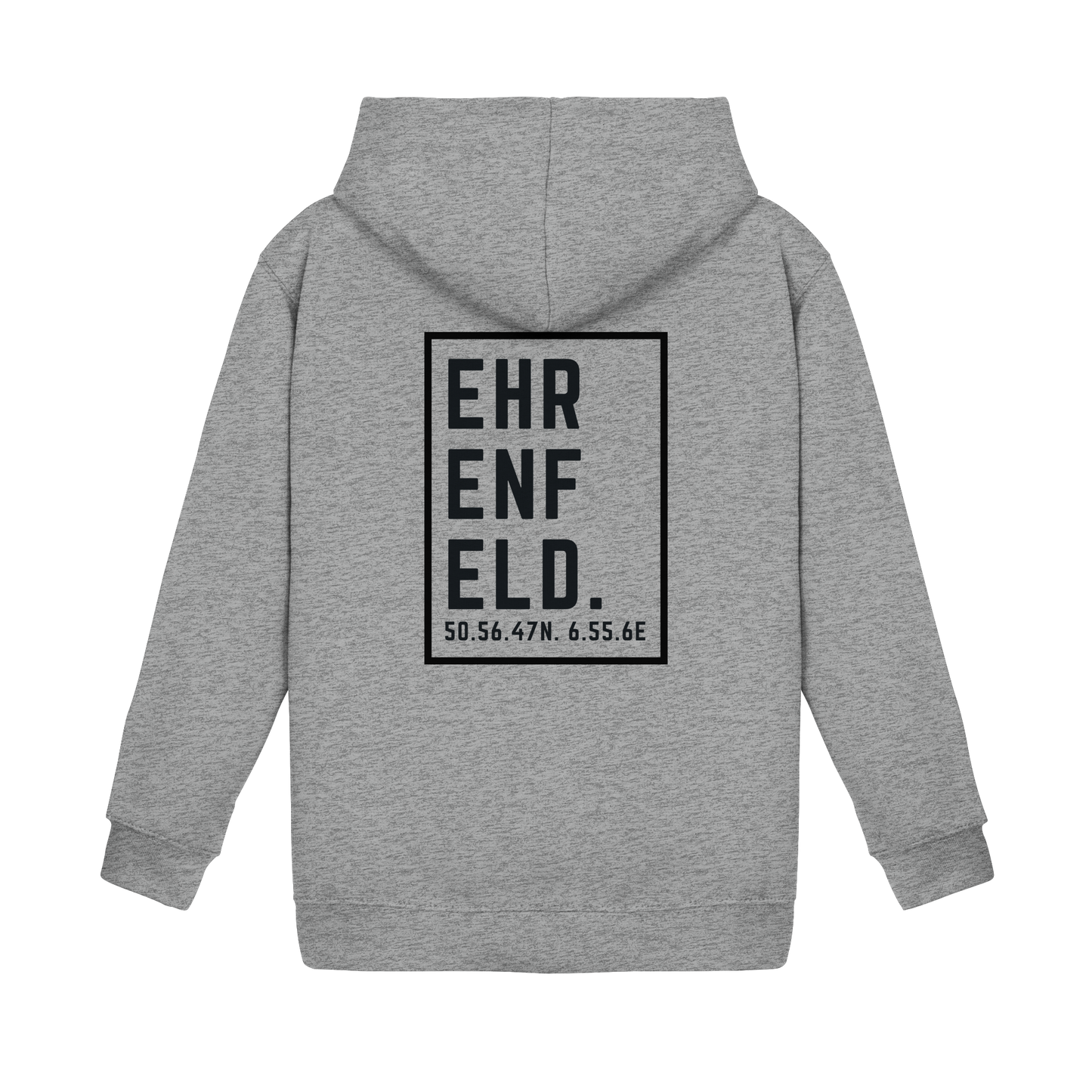 Ehrenfeld Koordinaten (großer Druck auf dem Rücken) - Kids Basic Hoodie