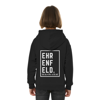 Ehrenfeld Koordinaten (großer Druck auf dem Rücken) - Kids Basic Hoodie