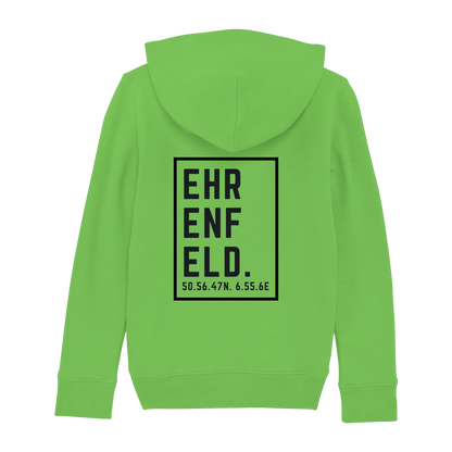 Ehrenfeld Koordinaten (großer Druck auf dem Rücken) - Kids Basic Hoodie