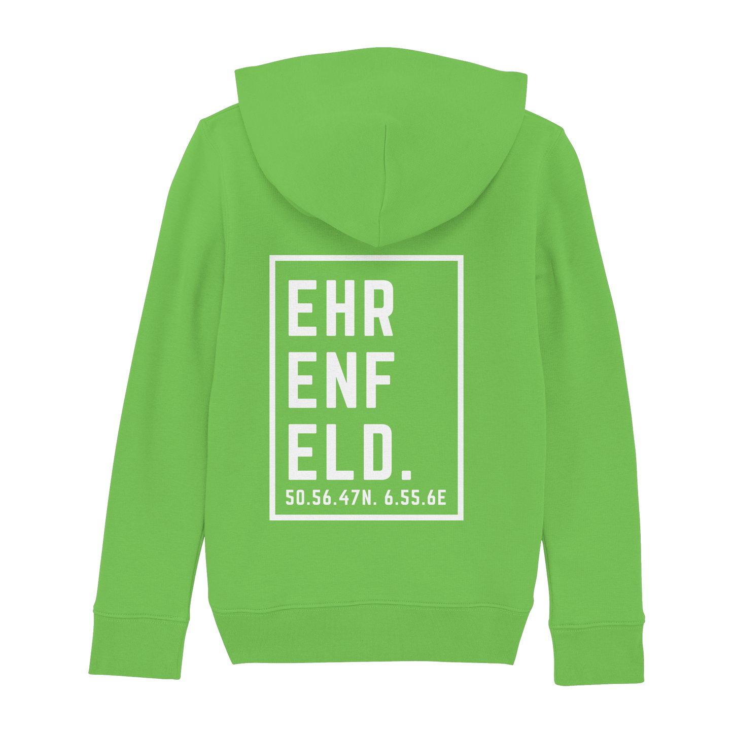 Ehrenfeld Koordinaten (großer Druck auf dem Rücken) - Kids Basic Hoodie