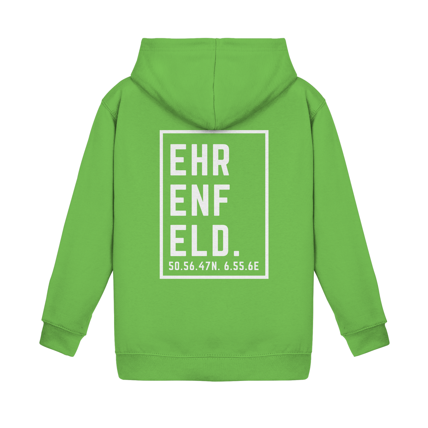 Ehrenfeld Koordinaten (großer Druck auf dem Rücken) - Kids Basic Hoodie
