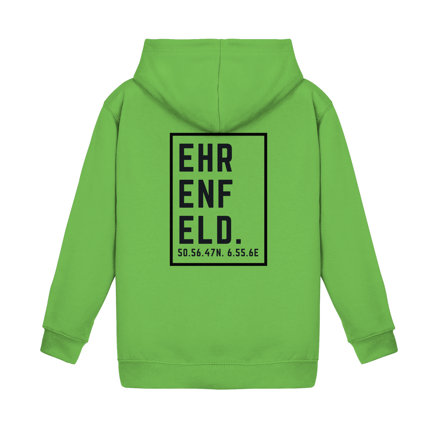 Ehrenfeld Koordinaten (großer Druck auf dem Rücken) - Kids Basic Hoodie