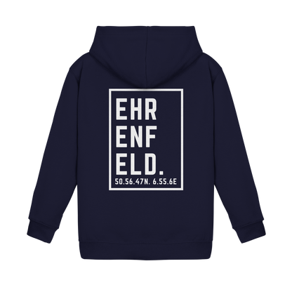 Ehrenfeld Koordinaten (großer Druck auf dem Rücken) - Kids Basic Hoodie