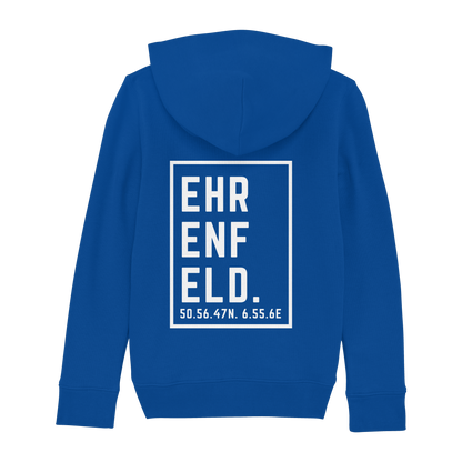 Ehrenfeld Koordinaten (großer Druck auf dem Rücken) - Kids Basic Hoodie