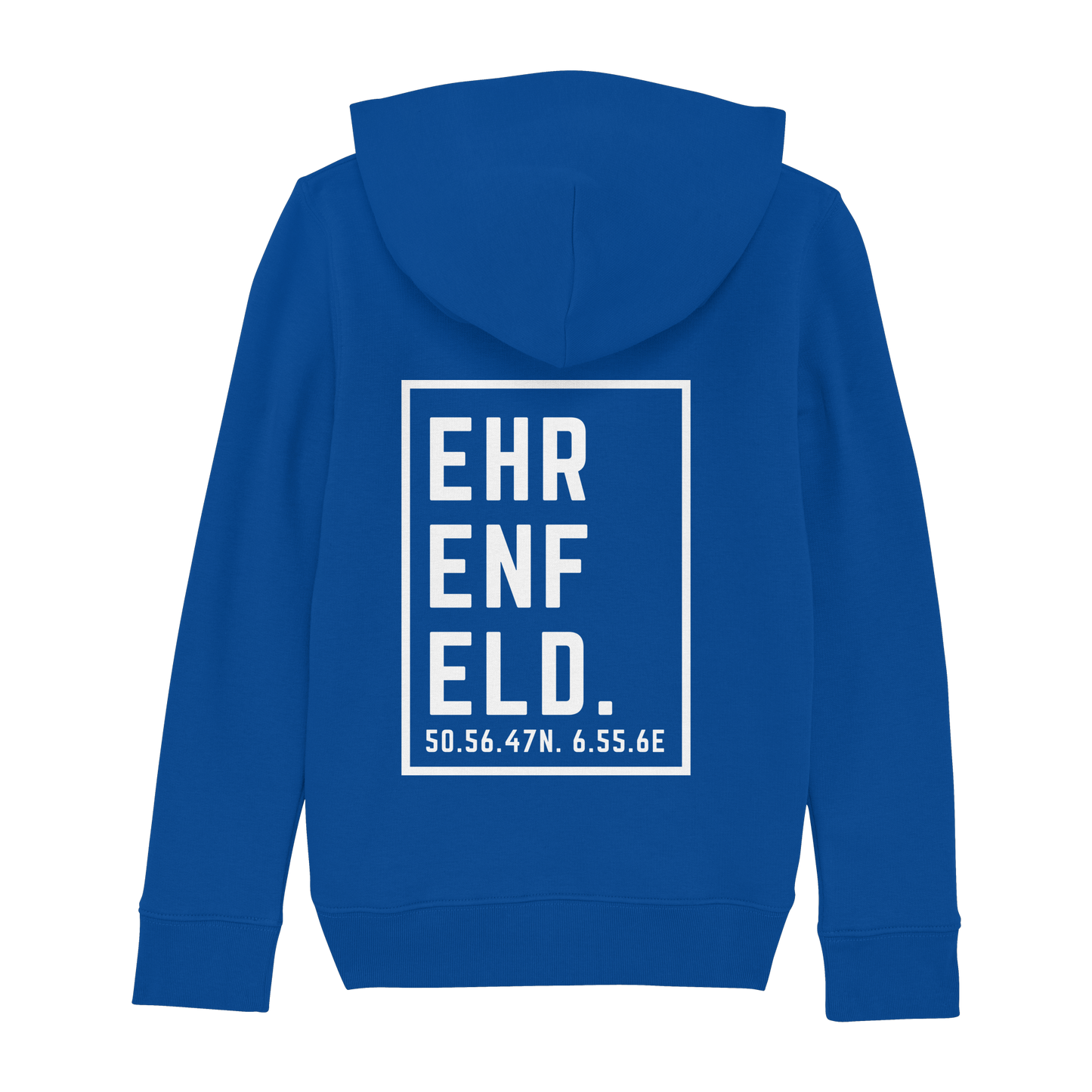 Ehrenfeld Koordinaten (großer Druck auf dem Rücken) - Kids Basic Hoodie