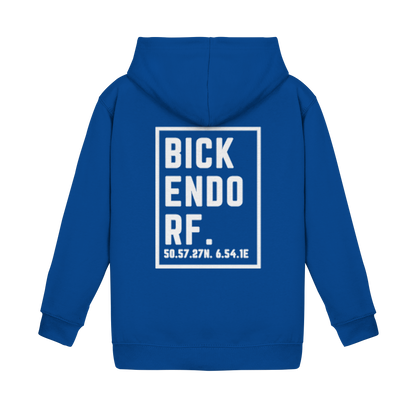 Bickendorf Koordinaten (großer Druck auf dem Rücken) - Kids Basic Hoodie