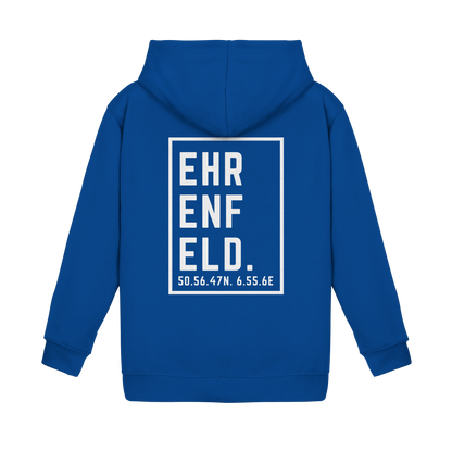 Ehrenfeld Koordinaten (großer Druck auf dem Rücken) - Kids Basic Hoodie