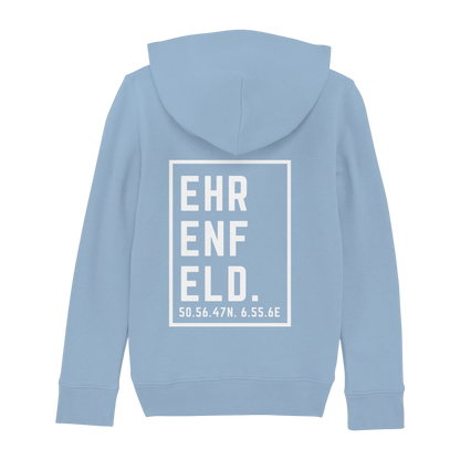 Ehrenfeld Koordinaten (großer Druck auf dem Rücken) - Kids Basic Hoodie