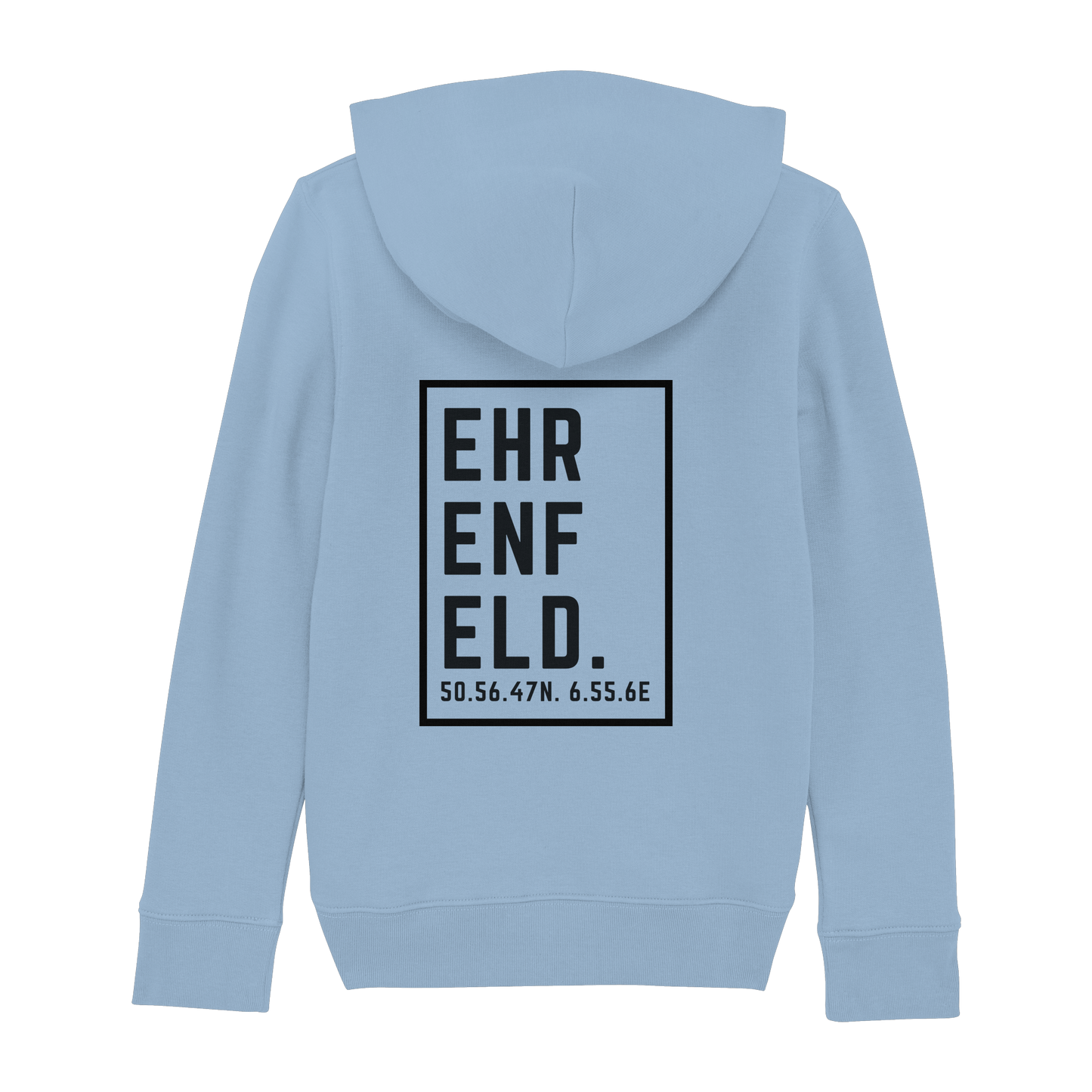 Ehrenfeld Koordinaten (großer Druck auf dem Rücken) - Kids Basic Hoodie