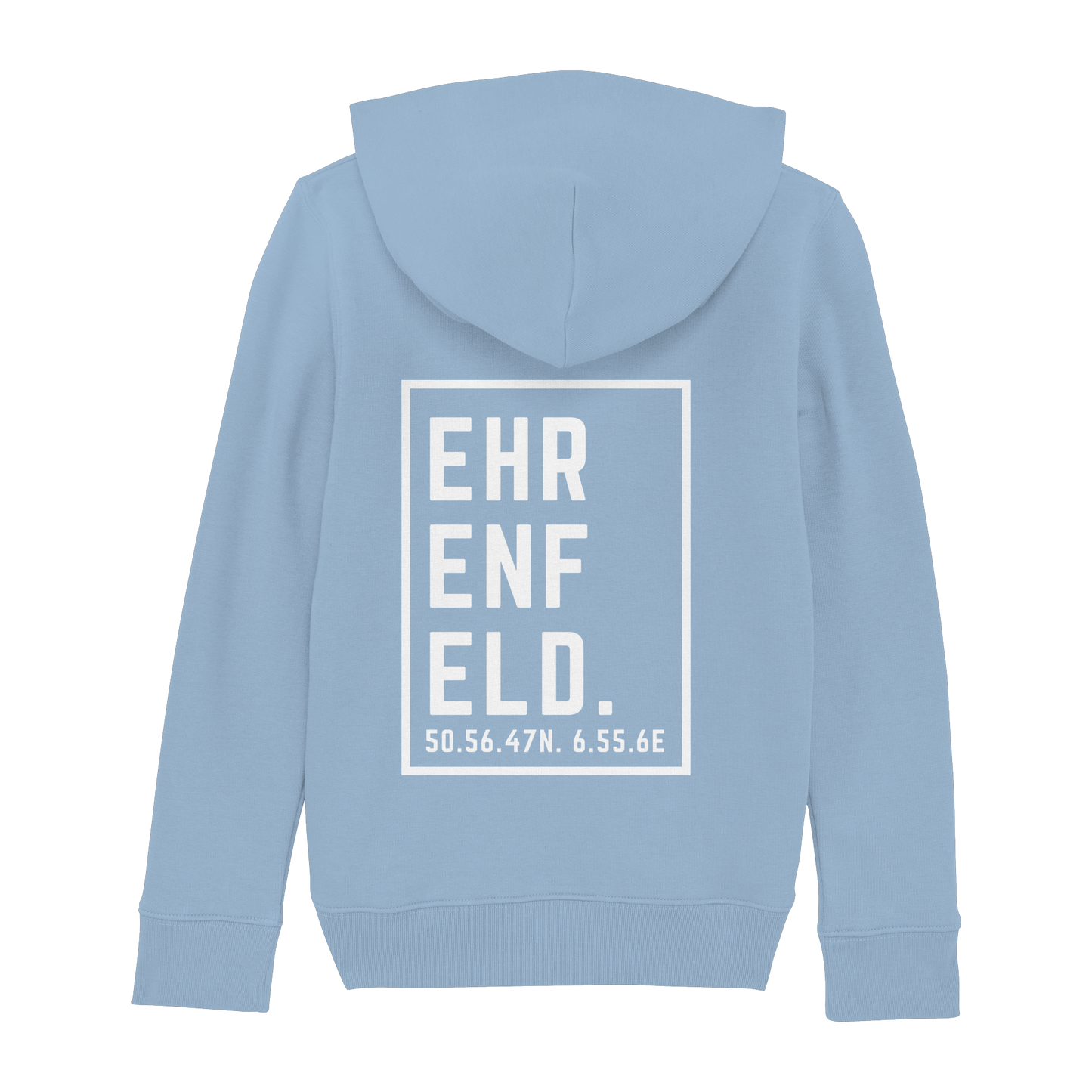 Ehrenfeld Koordinaten (großer Druck auf dem Rücken) - Kids Basic Hoodie