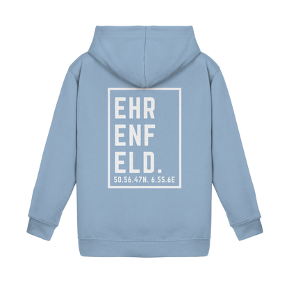 Ehrenfeld Koordinaten (großer Druck auf dem Rücken) - Kids Basic Hoodie