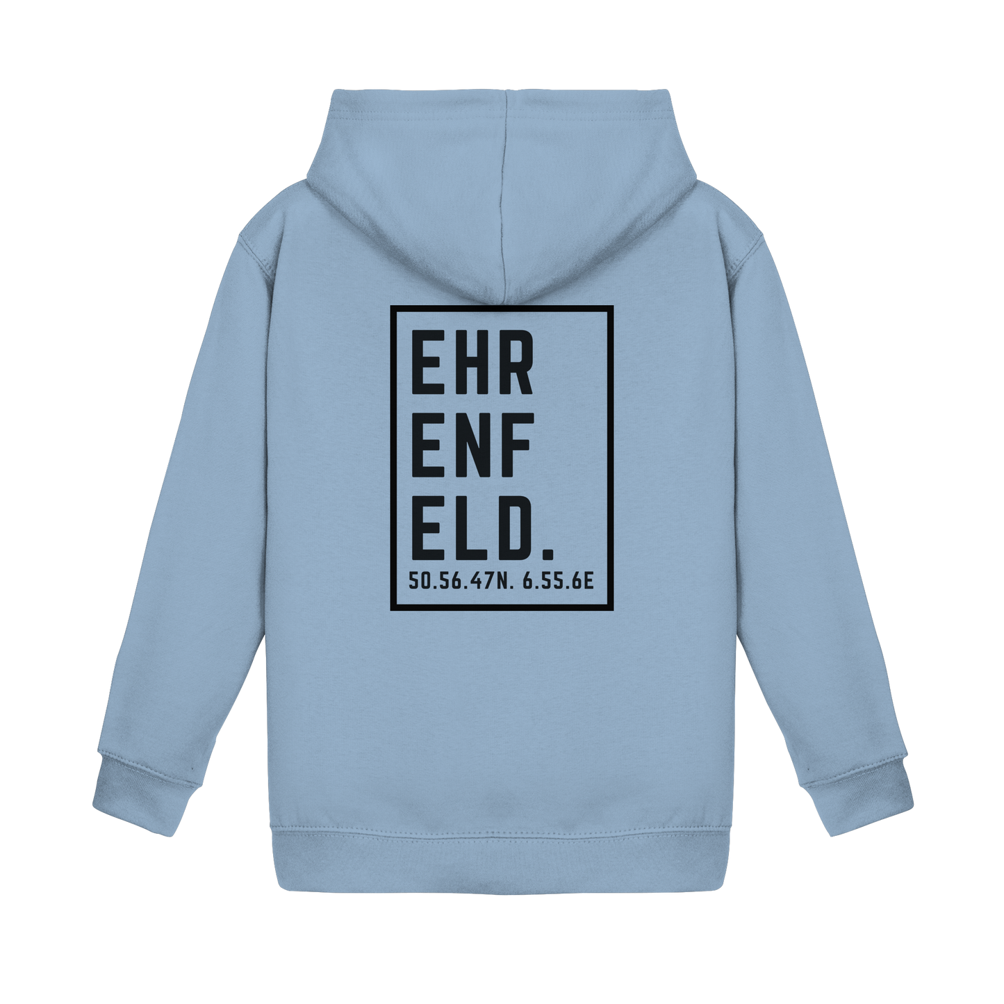 Ehrenfeld Koordinaten (großer Druck auf dem Rücken) - Kids Basic Hoodie