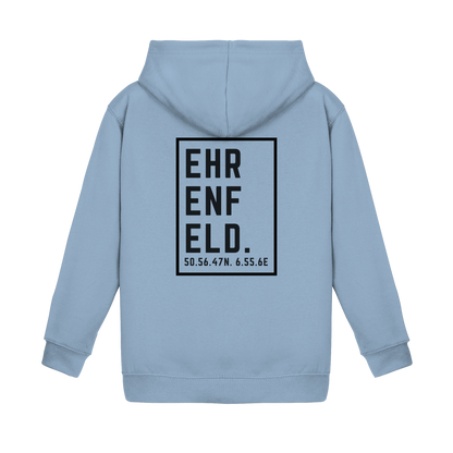 Ehrenfeld Koordinaten (großer Druck auf dem Rücken) - Kids Basic Hoodie