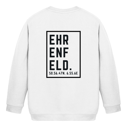 Ehrenfeld Koordinaten (großer Druck auf dem Rücken) - Kids Basic Sweatshirt