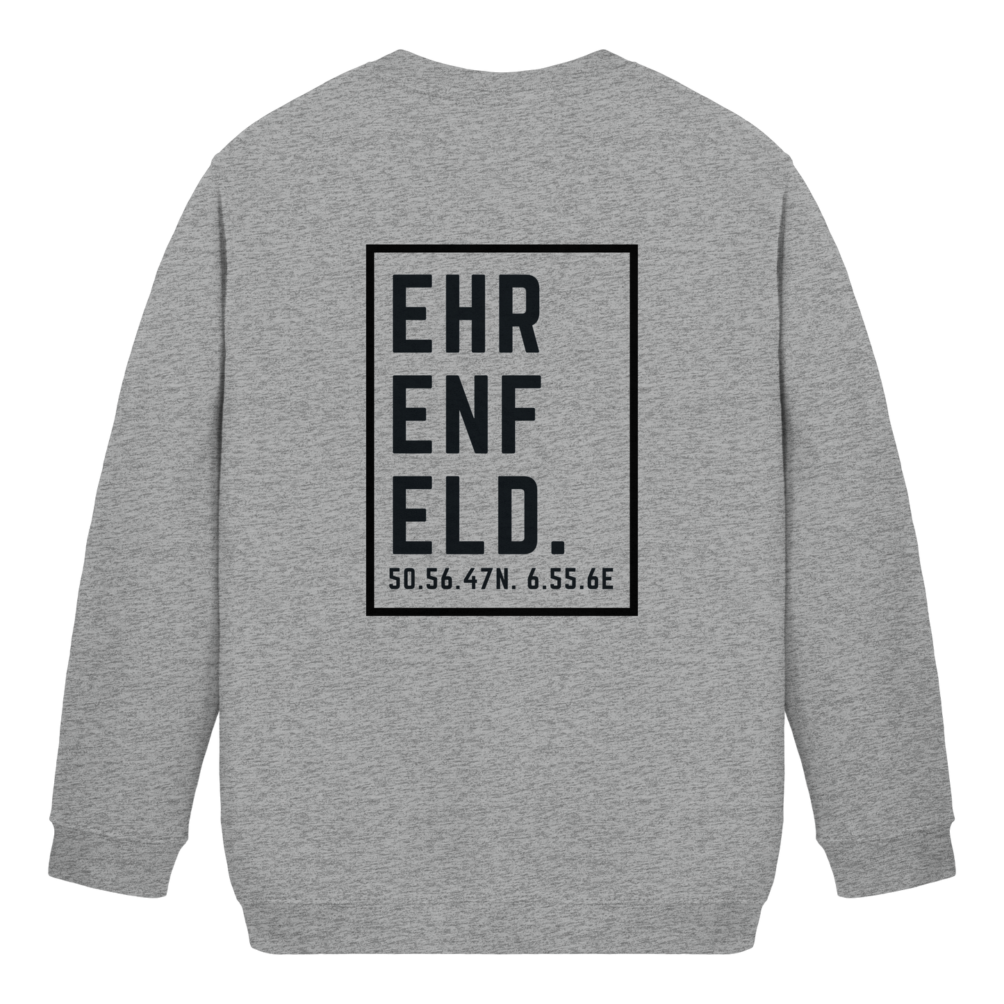 Ehrenfeld Koordinaten (großer Druck auf dem Rücken) - Kids Basic Sweatshirt