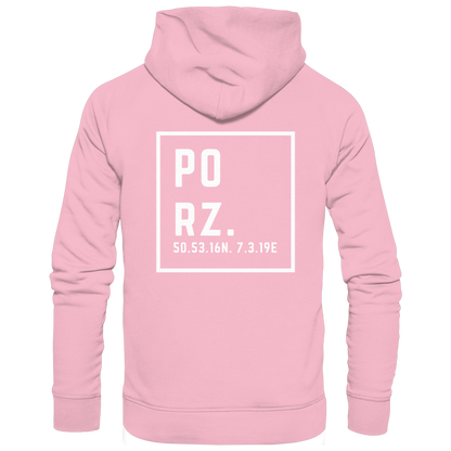 Porz Koordinaten (großer Druck Rücken) - Kids Premium Hoodie
