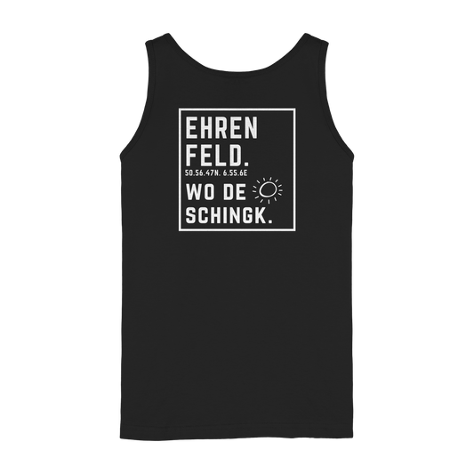 Wo de Sonn schingk - Ehrenfeld Druck Rücken  - Ladies Tank-Top