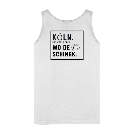 Wo de Sonn schingk - Köln Druck Rücken  - Ladies Tank-Top