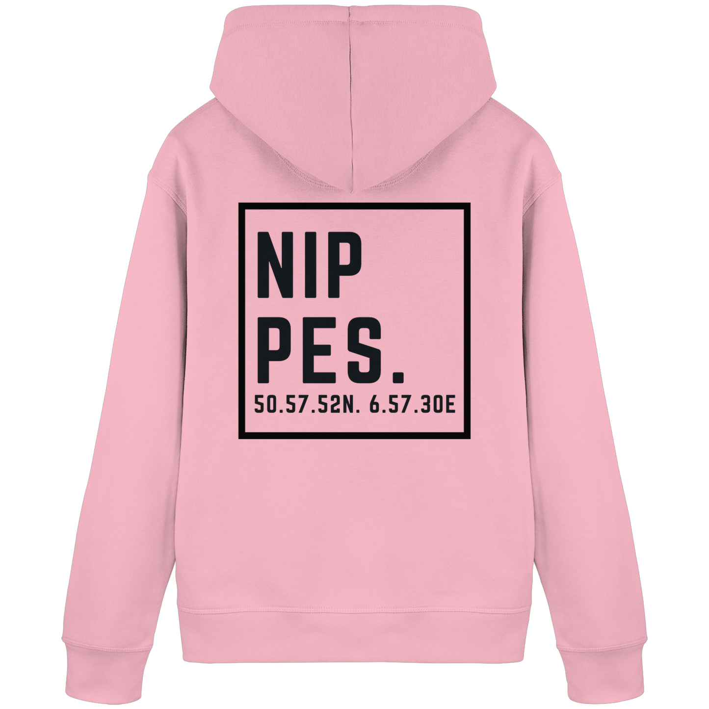 Nippes Koordinaten (großer Druck auf dem Rücken) - Organic Basic Hoodie