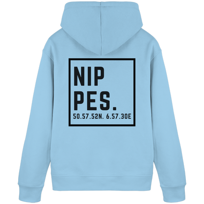 Nippes Koordinaten (großer Druck auf dem Rücken) - Organic Basic Hoodie