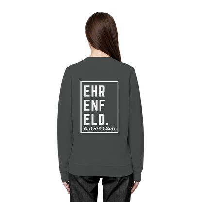 Ehrenfeld Koordinaten (großer Druck auf dem Rücken) - Organic Basic Unisex Sweatshirt